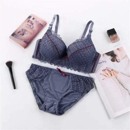 Bra Underwear Set Pushup Padded - Basic