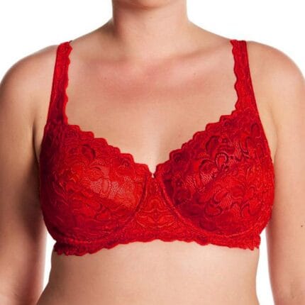 Bridal Bra - Underwired Red Single Padded Bra
