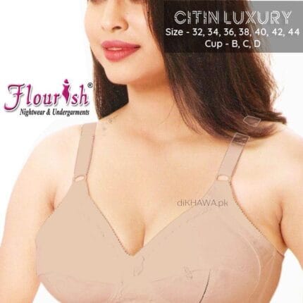 Citin Luxury - Flourish - Non Padded & Non Wired Cotton Bra