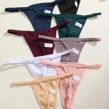 5 pieces of women's underwear G-string Panty