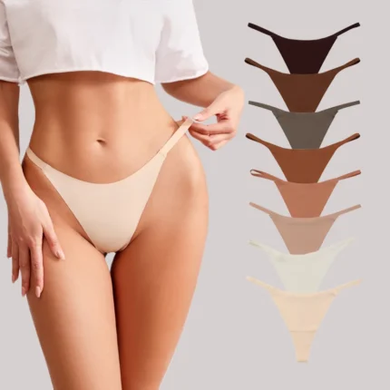 Women's Panties G-string Ice Silk Seamless Panty