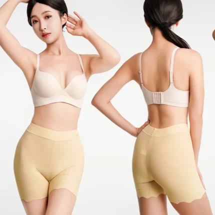 2pcs Seamless Shorts Summer Women Boxer Female Anti