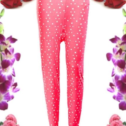 Printed Tights - Jersey Pajama For Women - PP-003