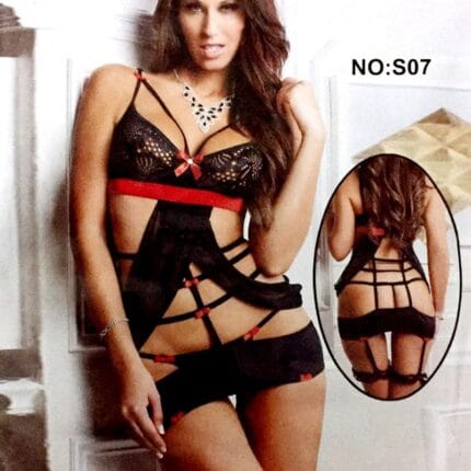 Romantic Short Nighty For Women - S07
