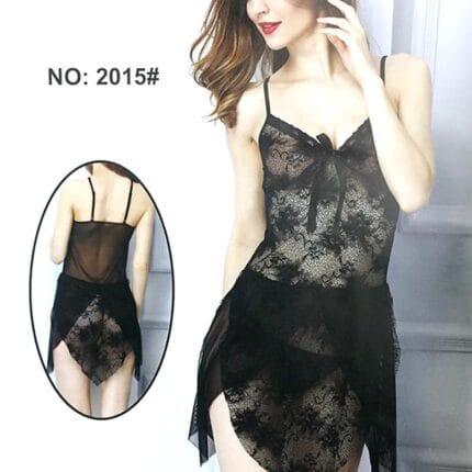 Sexy Cotton Net Short Nighty For Women - 2015#