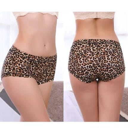 Soft Cotton Mid Waist Underwear