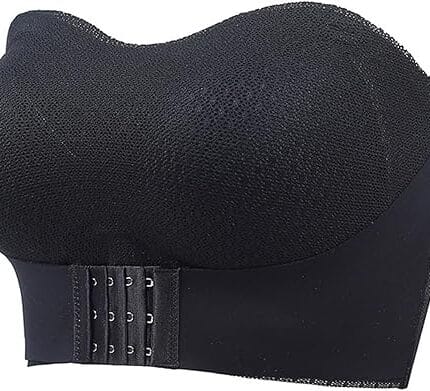 Strapless Bras Women Sexy Bandeau Bra Front Closure Bralette Push Up Bras Seamless Wireless Tube Top Bras