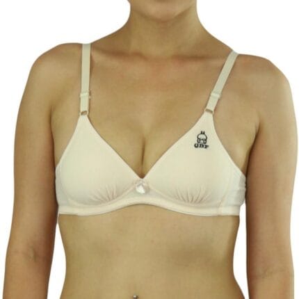 ToBeInStyle Girls' Junior Pack of 6 Soft Cup Wireless Training Bras - A Cup