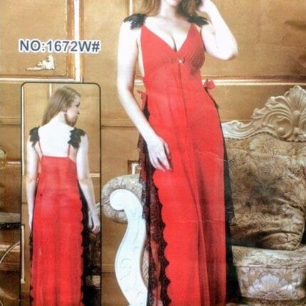 Wedding Long Nighty - MN - 1672W
