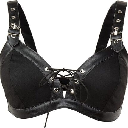 Western F.a.s.h.i.o.n Black Grommet Bralette Bra