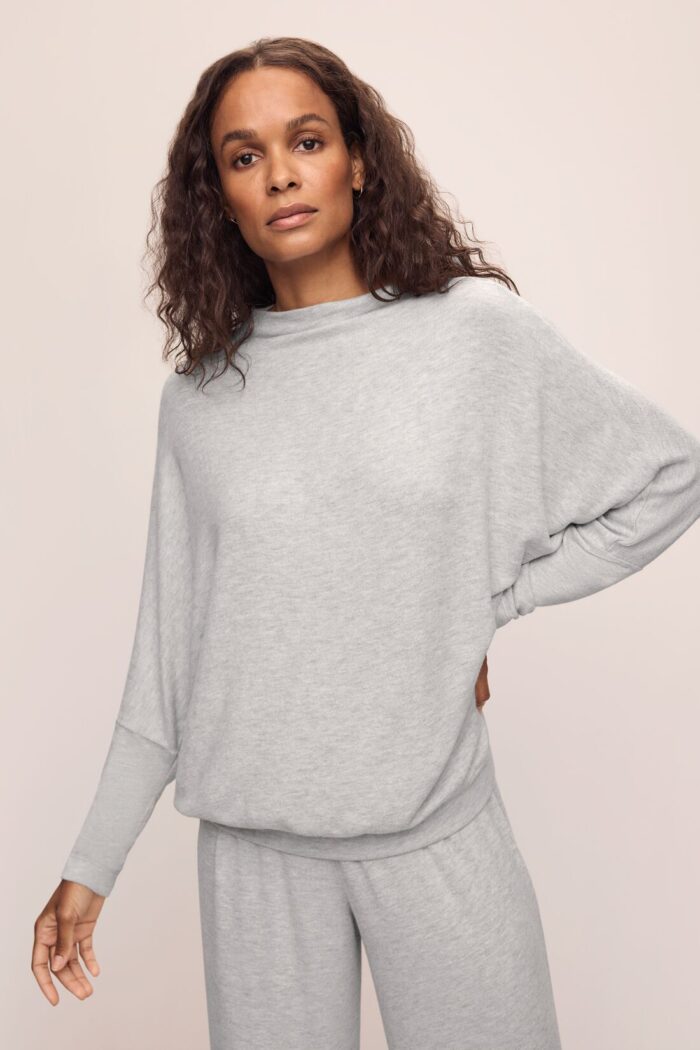 Cozy Time Mock Neck Pullover