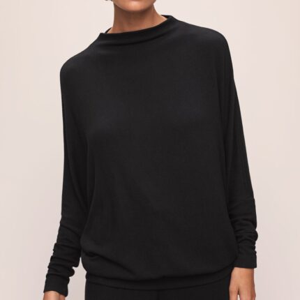 Cozy Time Mock Neck Pullover