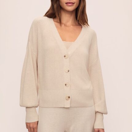 Fine Gauge Sweater Cardigan