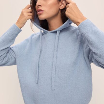 Recycled Boucle Hoodie
