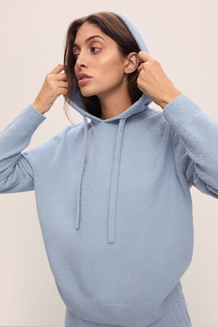 Recycled Boucle Hoodie