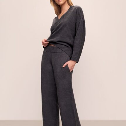 Recycled Boucle Relaxed Fit Pant