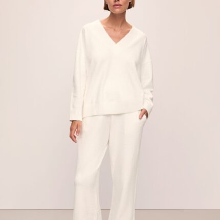 Recycled Boucle Relaxed Fit Pant