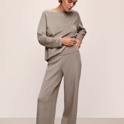 Reversible Plush High Waist Pant