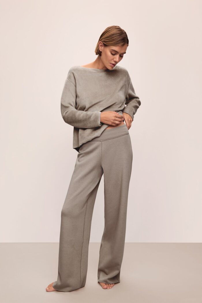 Reversible Plush High Waist Pant