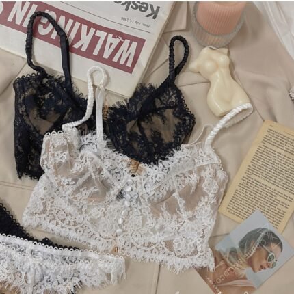 French Sexy Lace Lingerie Set